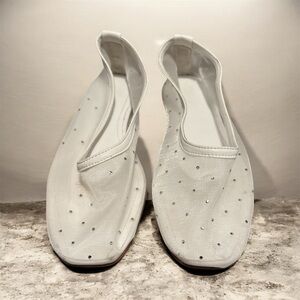 Elegant White Women's Shoes H&M Size 39